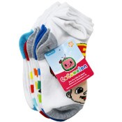 Wholesale - 6pk 3T-5T BOYS COCOMELON ABC QRT SOCKS C/P 36, UPC: 193159364854